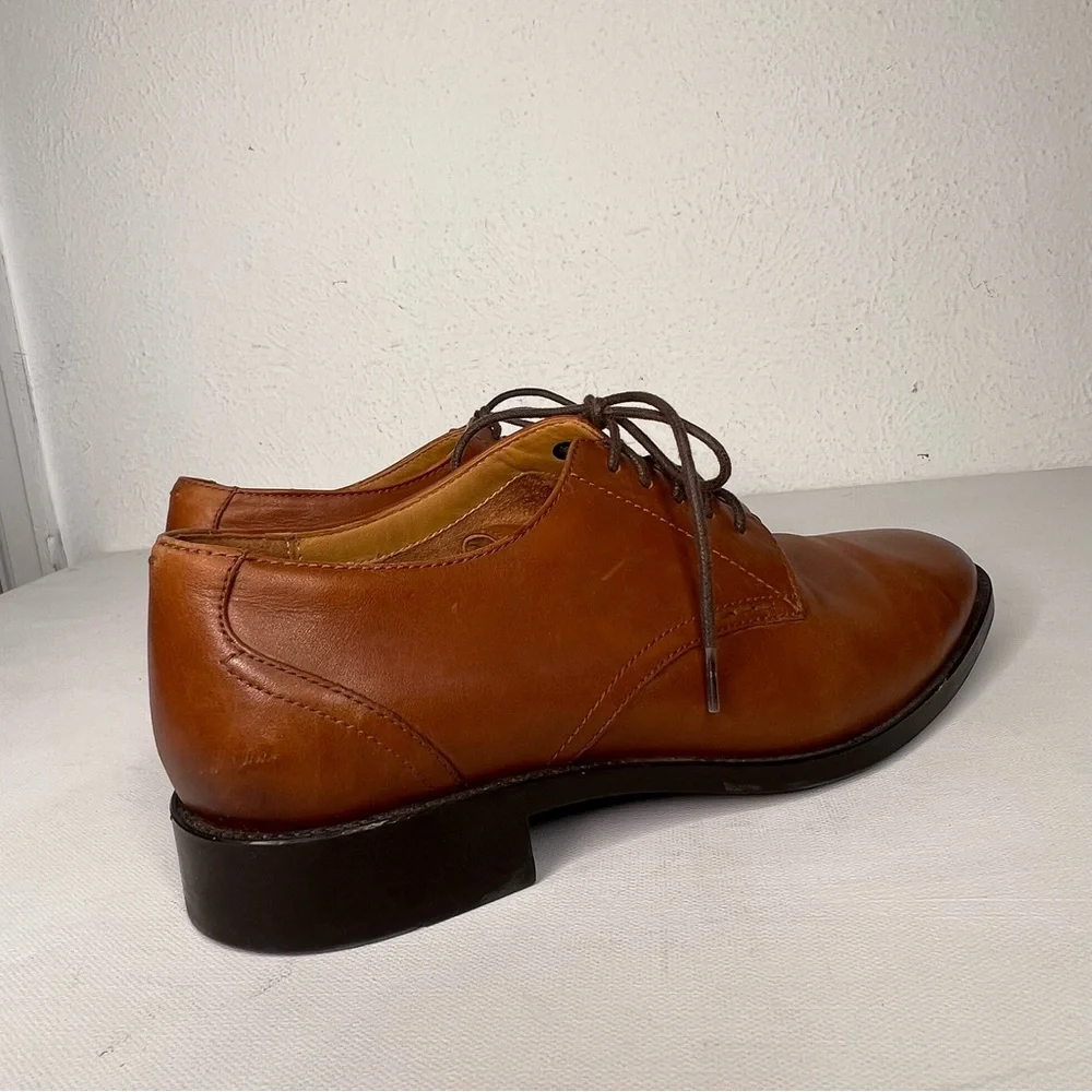 Cole Haan Hawthorne Oxford lace up British tan shoe